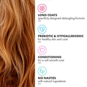 DotDotPet Detangling Long Coat Shampoo