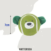 Rosewood Battersea Rubber Ball Animals Dog Toy 2 Pack