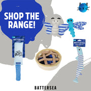 Rosewood Battersea Fish Shaped Cat Scratcher Mat