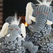 HuggleHounds HuggleFleece Elephant Dog Toy