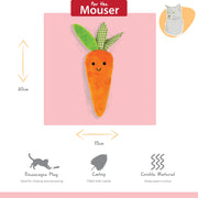Happy Pet Tabby Patch Carrot Kicker Cat Toy