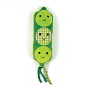 Happy Pet Tabby Patch Pea Pod Kicker Cat Toy