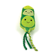 Happy Pet Tabby Patch Pea Pod Kicker Cat Toy