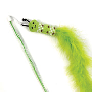 Happy Pet Tabby Patch Extra Long Caterpillar Cat Teaser