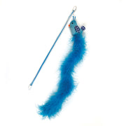 Happy Pet Tabby Patch Extra Long Bluebird Cat Teaser