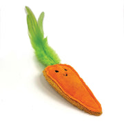 Happy Pet Tabby Patch Catnip Carrots 2 Pack