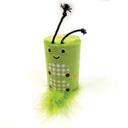 Happy Pet Tabby Patch Caterpillar Rattle Roll Cat