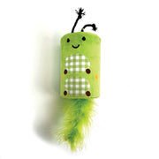 Happy Pet Tabby Patch Caterpillar Rattle Roll Cat