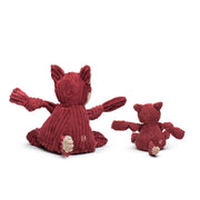 HuggleHounds Sly Fox Knottie Dog Toy