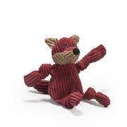 HuggleHounds Sly Fox Knottie Dog Toy