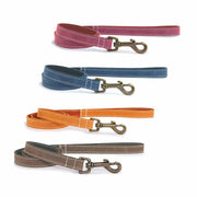 Ancol Timberwolf Leather Dog Lead 1m x 19mm