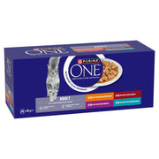 PURINA® ONE Mini Fillets Mixed Selection in Gravy Wet Cat Food