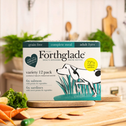 Forthglade Complete Grain Free Adult Salmon & Sardines Variety Pack Wet Dog Food