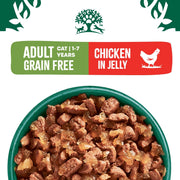 James Wellbeloved Adult Grain Free Chicken Wet Cat Food