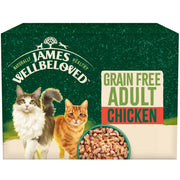 James Wellbeloved Adult Grain Free Chicken Wet Cat Food