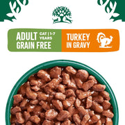 James Wellbeloved Grain Free Senior Cat Turkey in Gravy