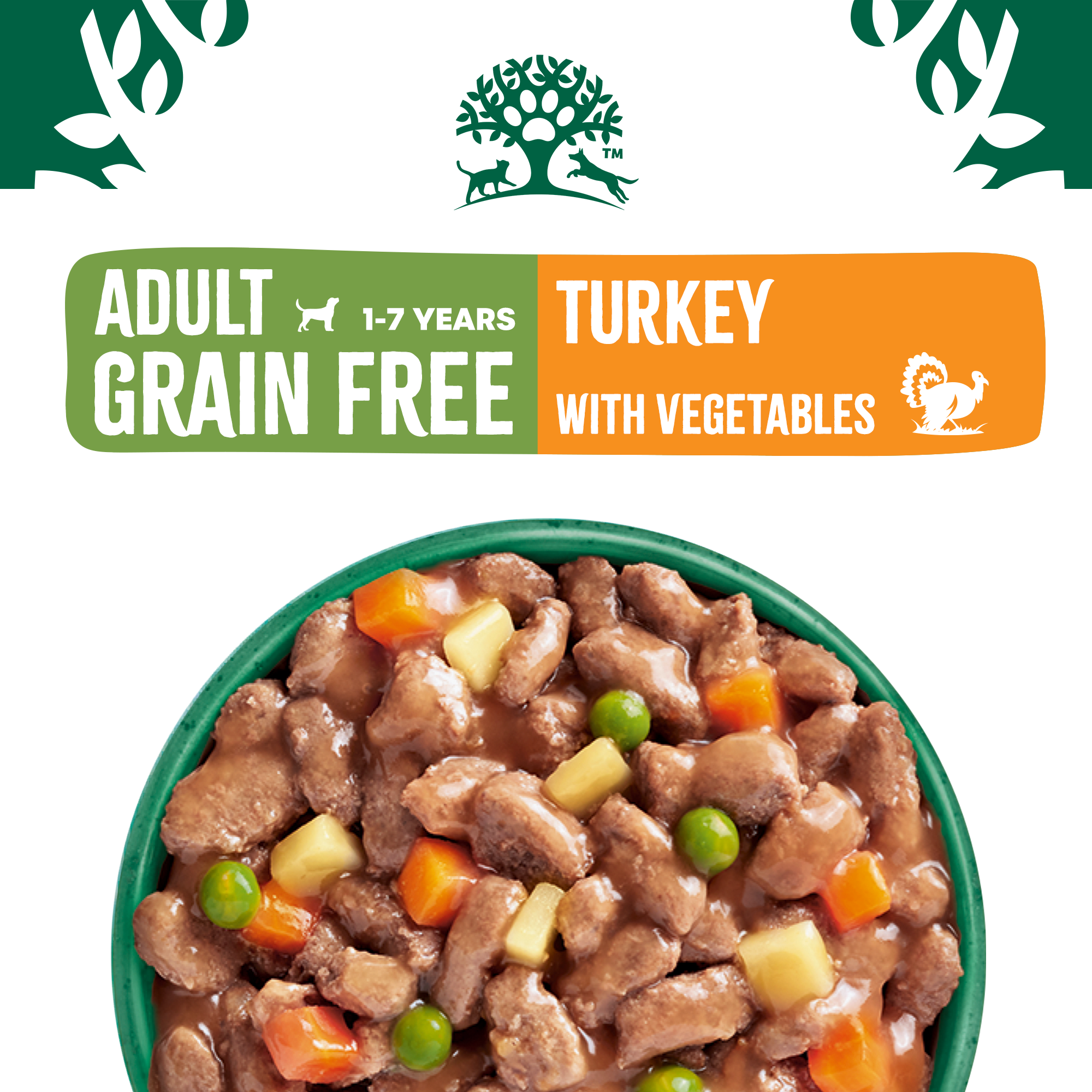 James Wellbeloved Grain Free Adult Dog Wet Food Turkey in Gravy