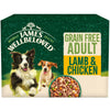 James Wellbeloved Grain Free Adult Dog Wet Food Lamb and Chicken in Gravy