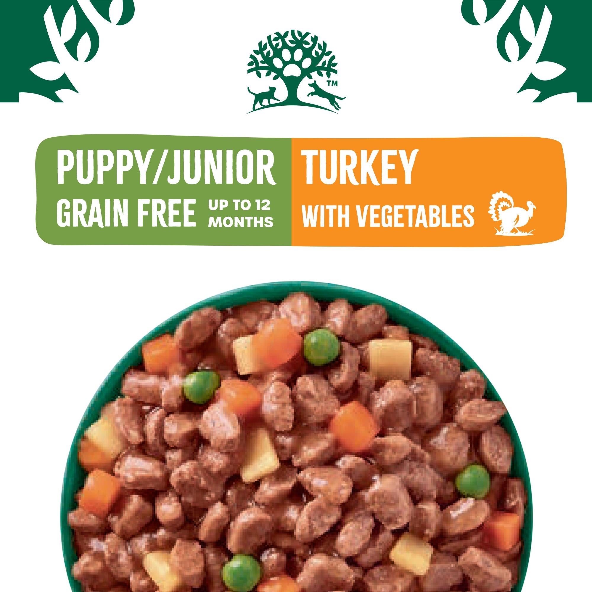 James Wellbeloved Grain Free Puppy Wet Food Turkey in Gravy