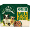 James Wellbeloved Senior Dog Lamb and Chicken in Gravy Pouches