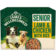 James Wellbeloved Senior Dog Lamb and Chicken in Gravy Pouches