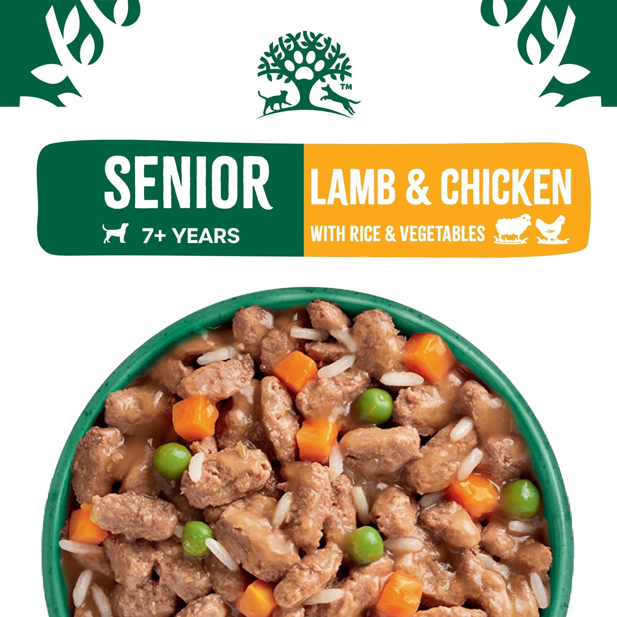 James Wellbeloved Senior Dog Lamb and Chicken in Gravy Pouches