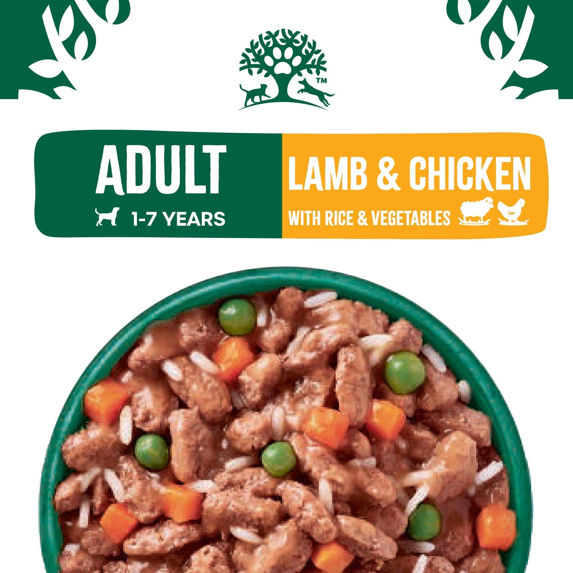 James Wellbeloved Adult Dog Wet Food Lamb in Gravy