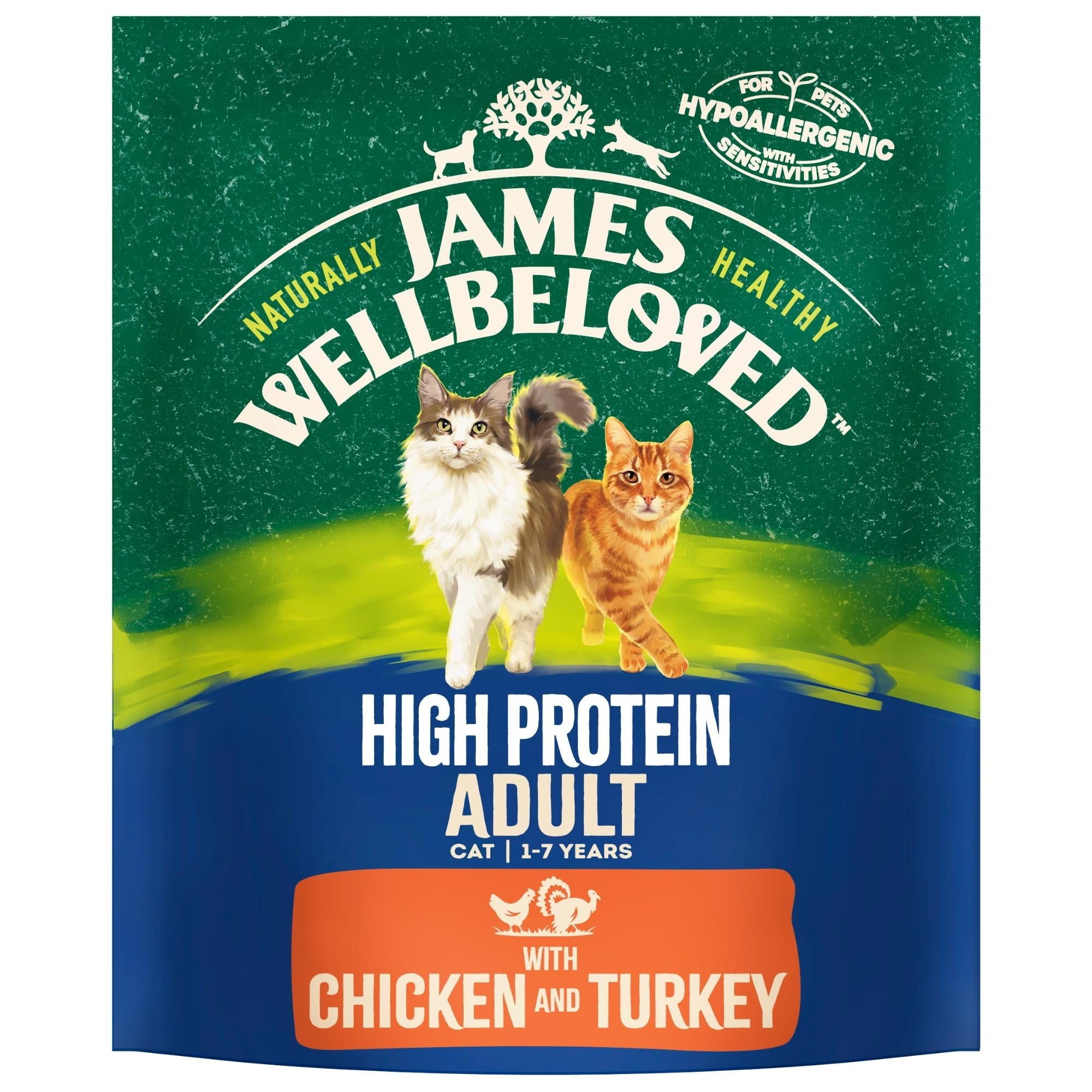 James Wellbeloved High Protein Chicken and Turkey Adult Dog Food