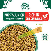 James Wellbeloved Rich in Chicken and Rice Puppy/Junior Dry Dog Food
