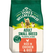 James Wellbeloved Rich in Chicken and Rice Adult Small Breed Dry Dog Food