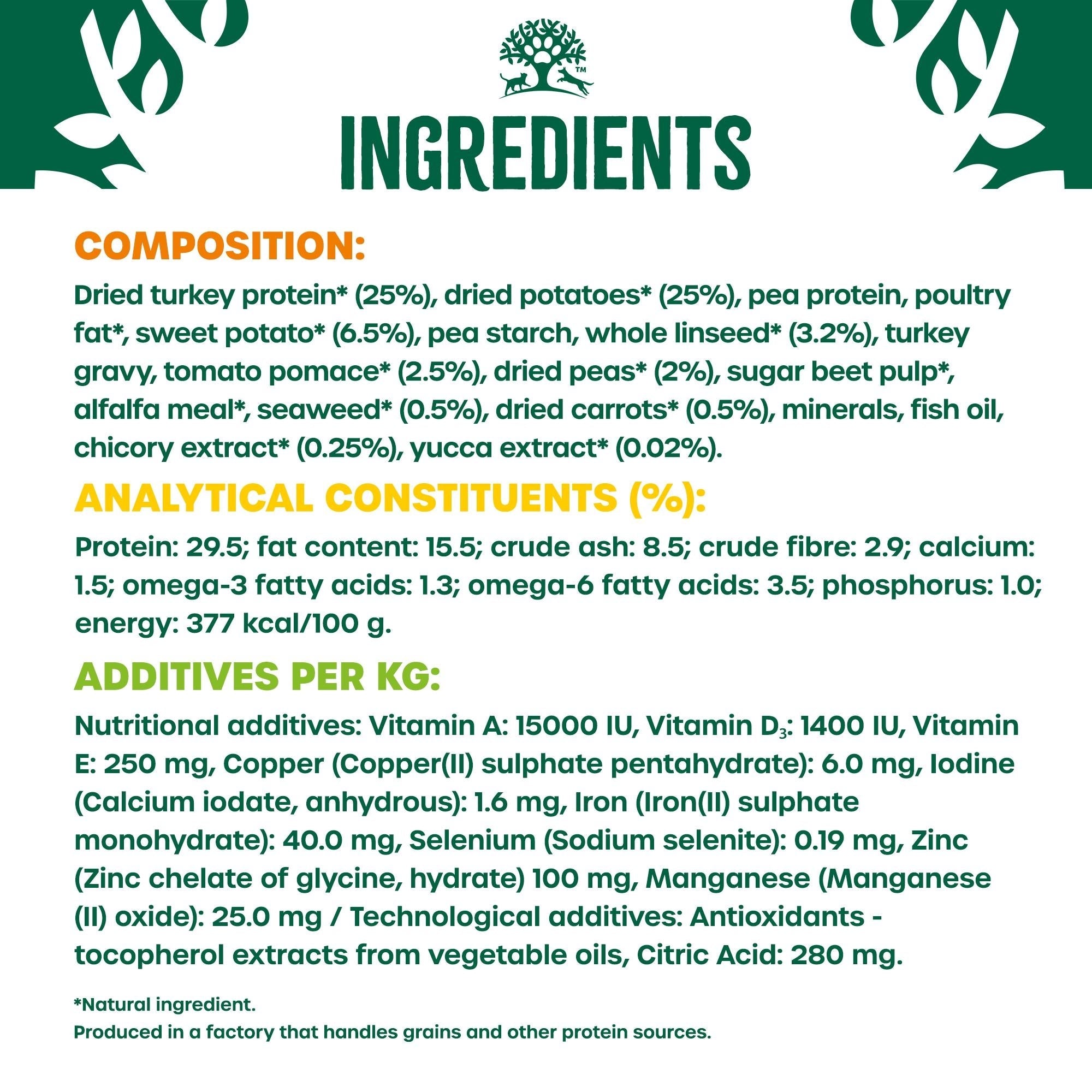 James Wellbeloved Grain Free Rich in Turkey and Vegetable Puppy/Junior Dry Dog Food