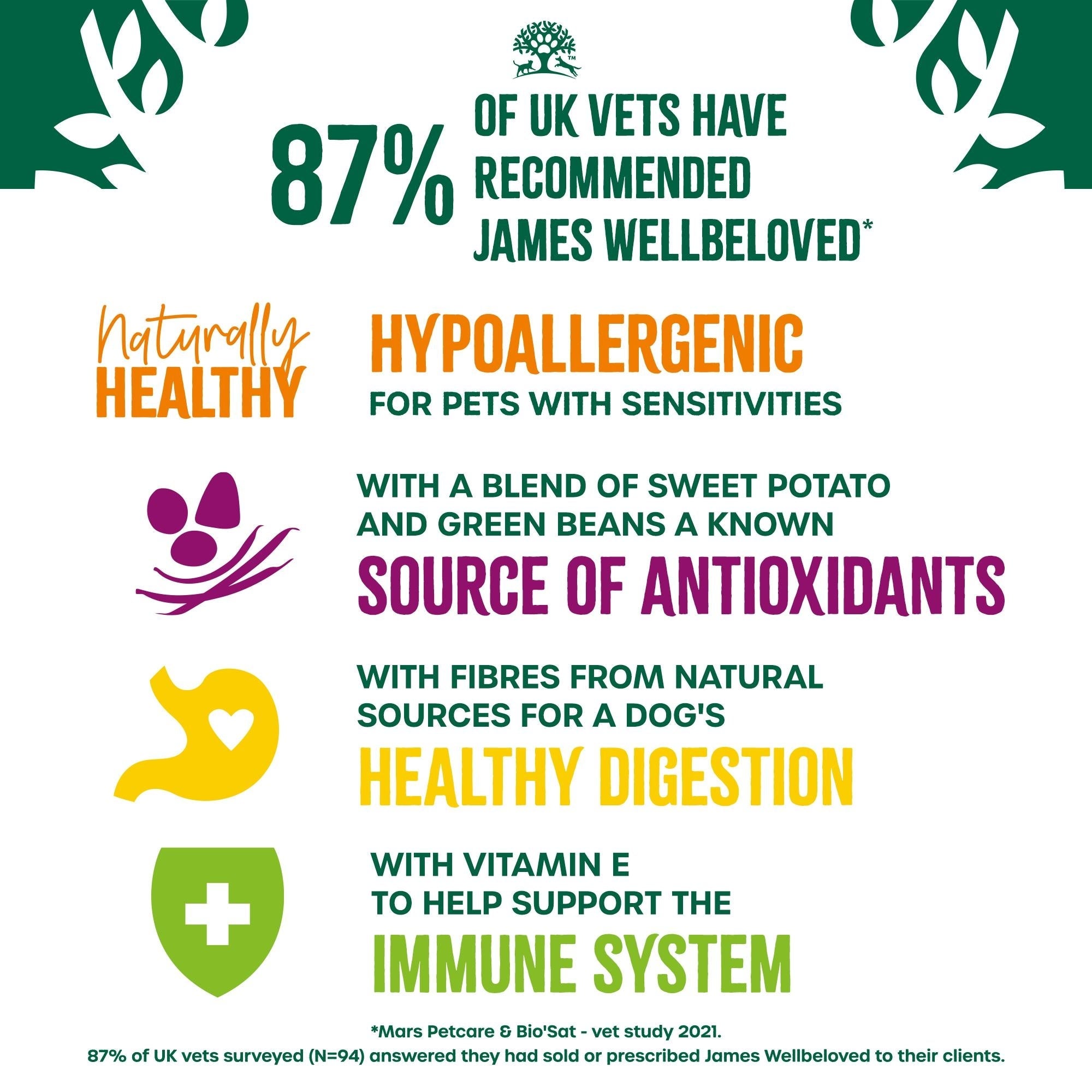 James Wellbeloved Superfood Turkey in Gravy Pouches Adult Wet Dog Food