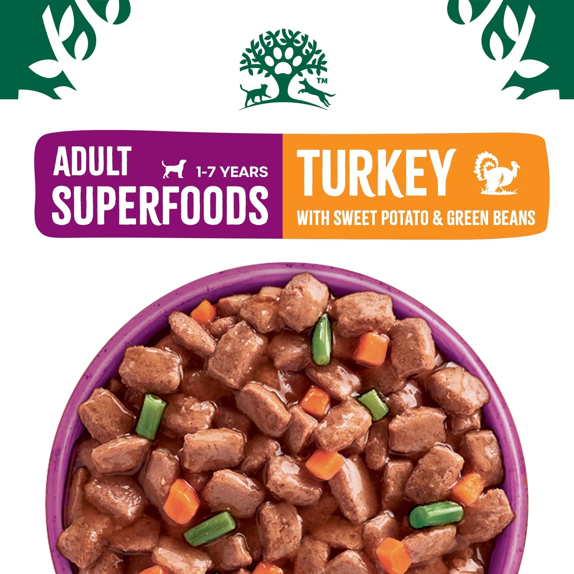 James Wellbeloved Superfood Turkey in Gravy Pouches Adult Wet Dog Food