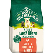 James Wellbeloved Rich in Chicken and Rice Adult Large Breed Dry Dog Food