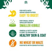 James Wellbeloved Grain Free Rich in Turkey and Vegetable Adult Small Breed Dry Dog Food