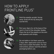 FRONTLINE Plus Flea and Tick Treatment for Dogs