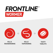 Frontline Wormer Tablets for Cats 2 Pack