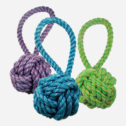 Happy Pet Knuts for Knots Ball Tugger Dog Toy (Assorted Colours)