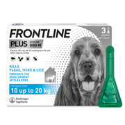 FRONTLINE Plus Flea and Tick Treatment for Dogs