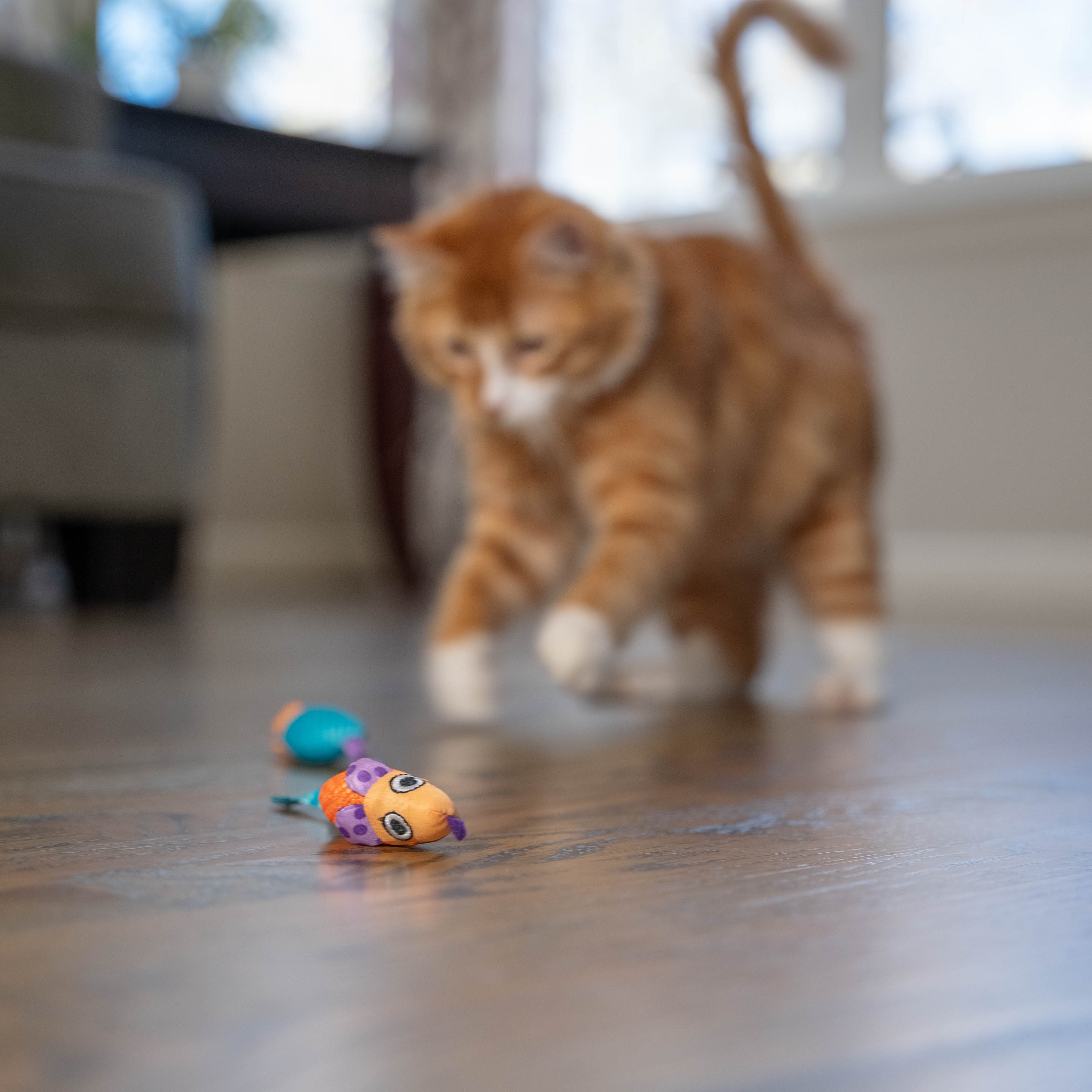 Rosewood Catstages Catnip Chew Mice Cat Toy