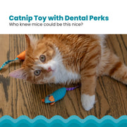 Rosewood Catstages Catnip Chew Mice Cat Toy