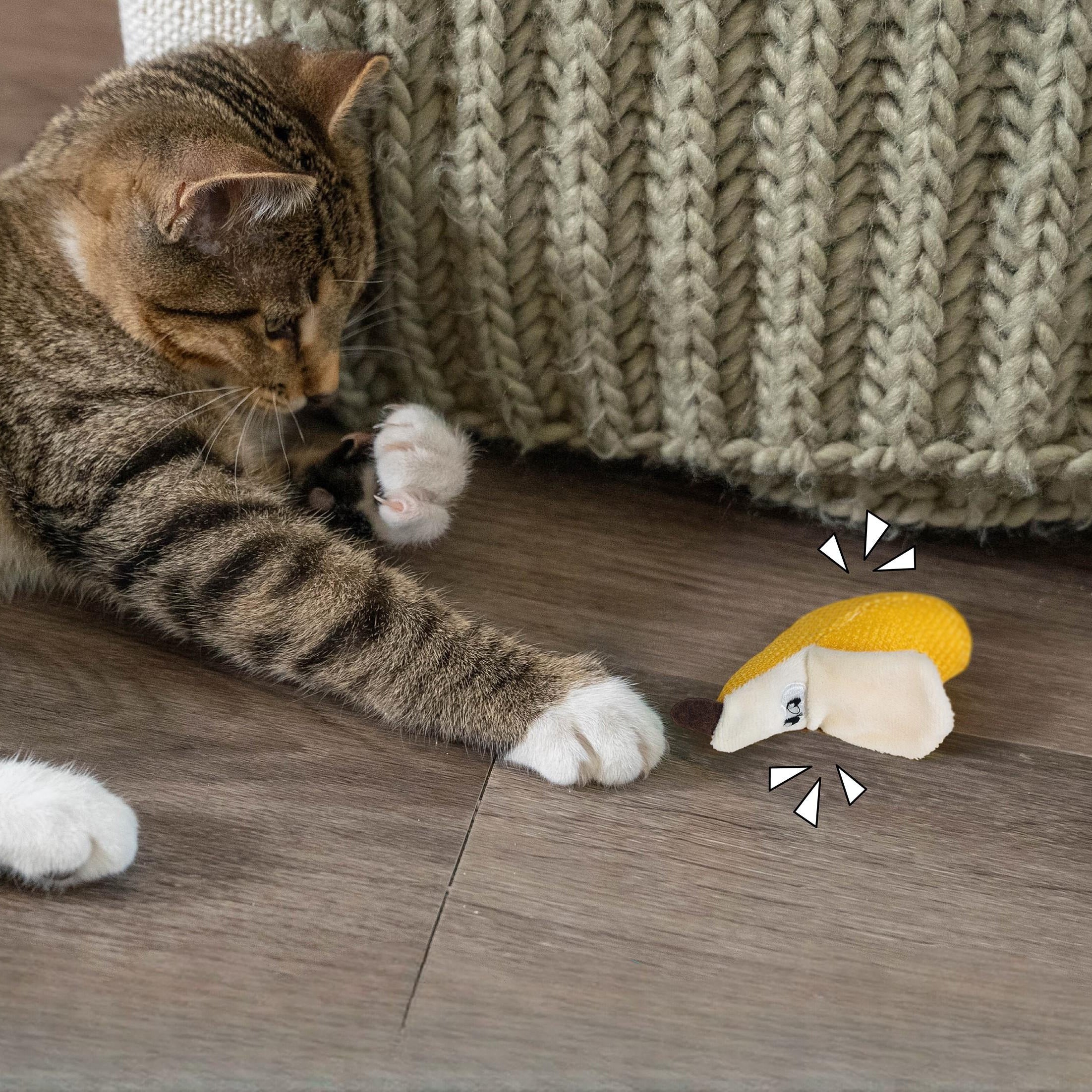 Rosewood Catstages Dental Banana Cat Toy