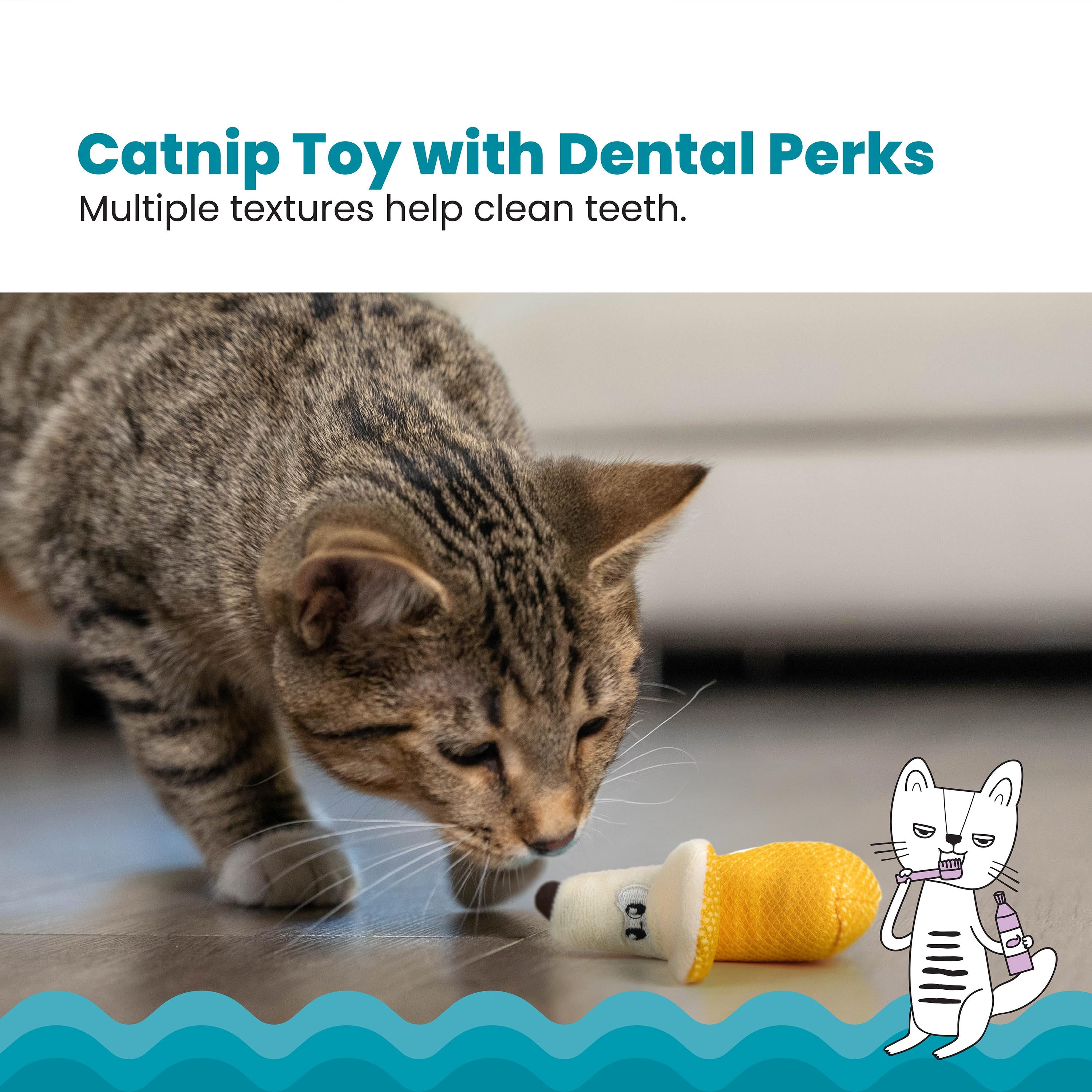 Rosewood Catstages Dental Banana Cat Toy