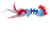 Rosewood Catstages Feather Fish Bone Cat Toy