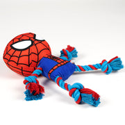 For Fan Pets Marvel Spider-Man Rope Dog Toy