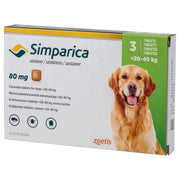 Zoetis Simparica Chewable Flea and Tick Tablets for Dogs