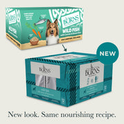 Burns Wild Fish, Carrots & Brown Rice Wet Dog Food