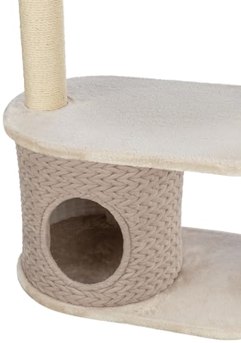 Trixie Alessia Scratching Tree for Cats 114cm Grey/Sand