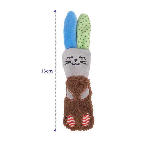 Rosewood Little Nippers Floppy Rabbit Kitten Toy