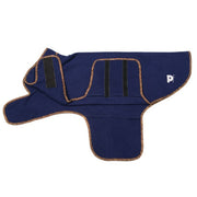 Petface Navy Fleece Dog Coat